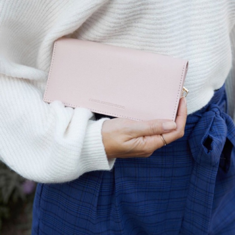🆕 Aimee Kestenberg wallet- blush pink NWT